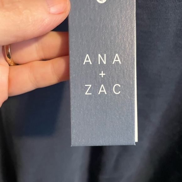 Ana & Zac navy crew neck sweatshirt - Picture 3 of 6